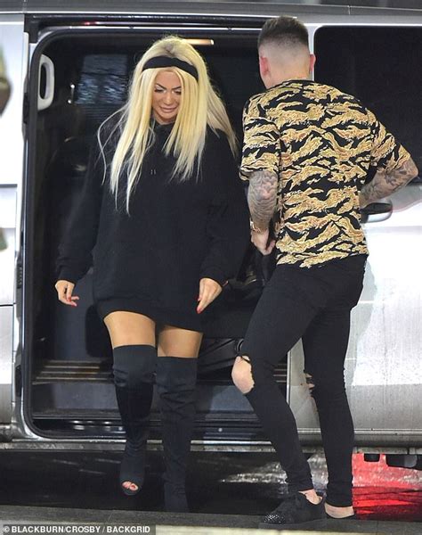 Geordie Shores Abbie Holborn Dons Sex Top As She Joins Chloe Ferry