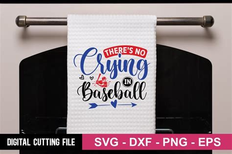 Theres No Crying In Baseball Svg Graphic By Buysvgbundles · Creative