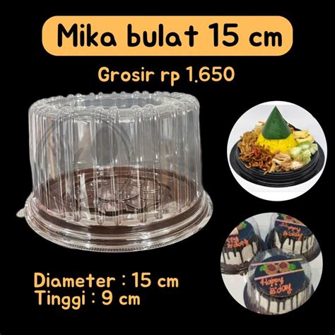 Jual MIKA TUMPENG MINI DIAMETER 15 TUMPENG MINI MIKA TUMPENG SEKAT 8