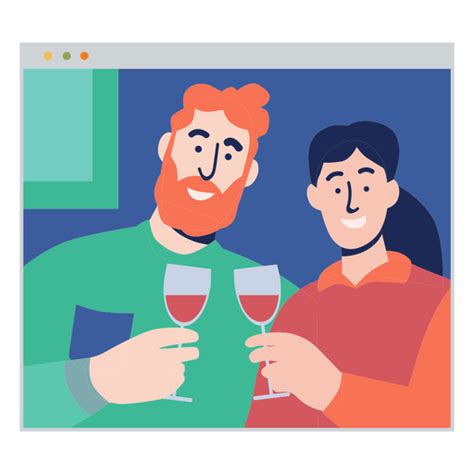 Couple Drinking Wine Screenshot Png And Svg Design For T Shirts