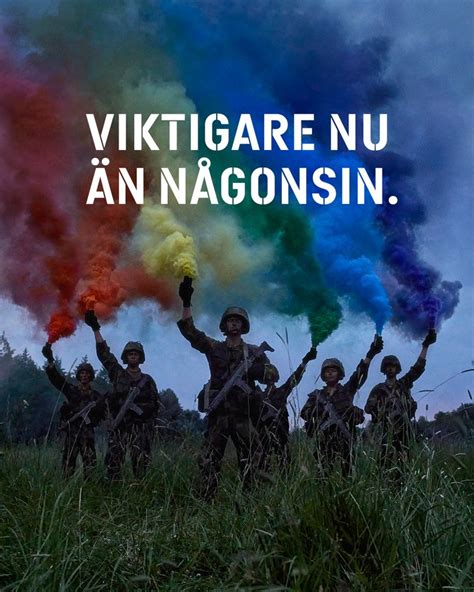 Swedish Military Says Supporting Gay Pride Parades Is As Important As