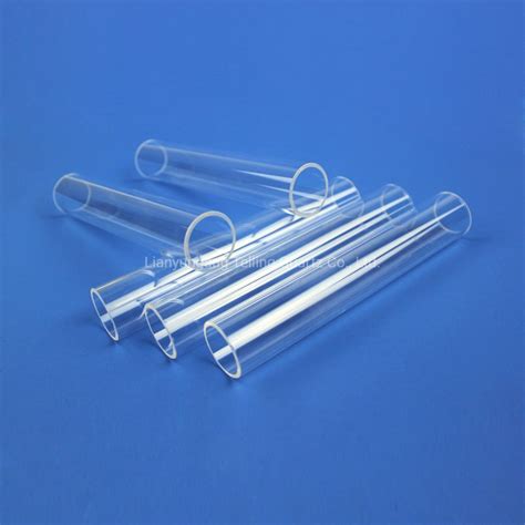 High Temperature Resistant Quartz Tube Custom Glass Tube Furnace Tube