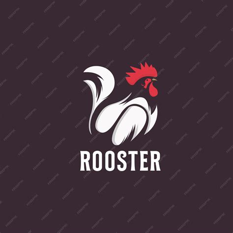 Premium Vector | Simple abstract chicken logo for restaurants farms and