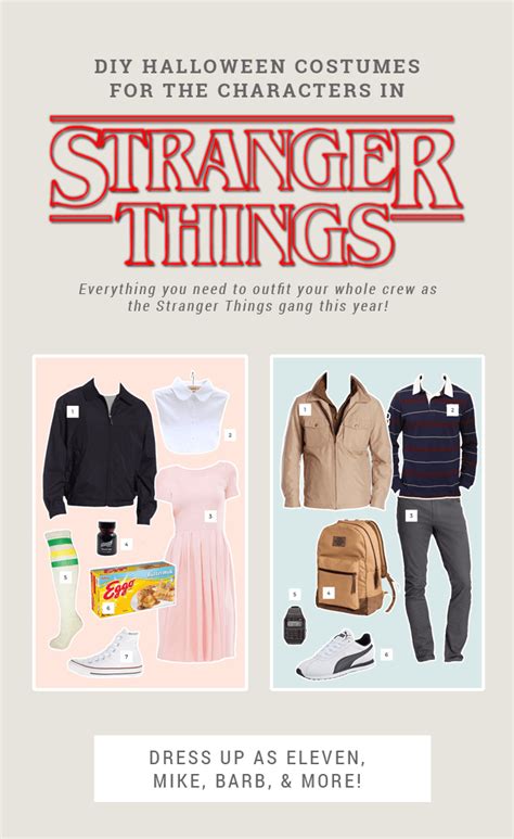 Stranger Things Halloween Costume Ideas - Shrimp Salad Circus