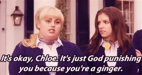 Punishing You Because You Are Ginger Pitch Perfect Rebel Wilson