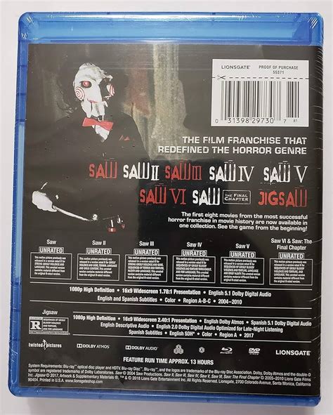 Saw Blu Ray