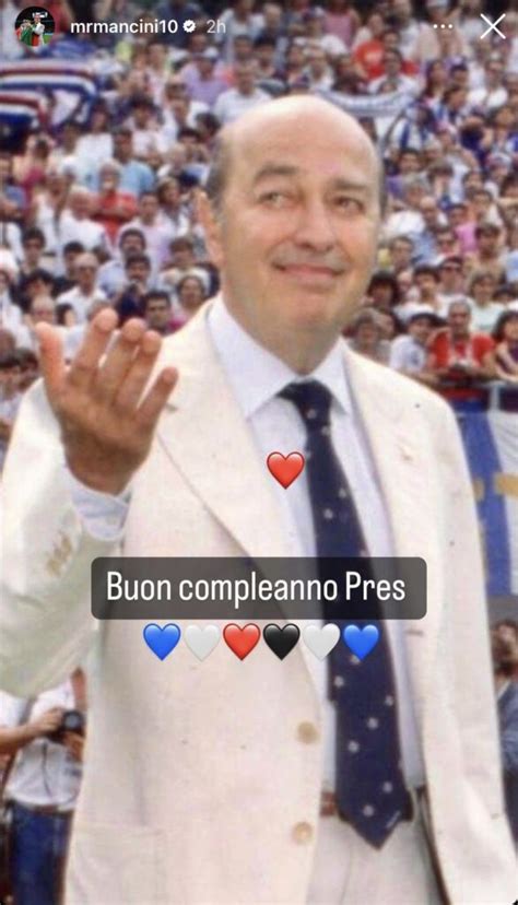 Social Sampdoria Compleanno Mantovani Gli Auguri Di Mancini Club