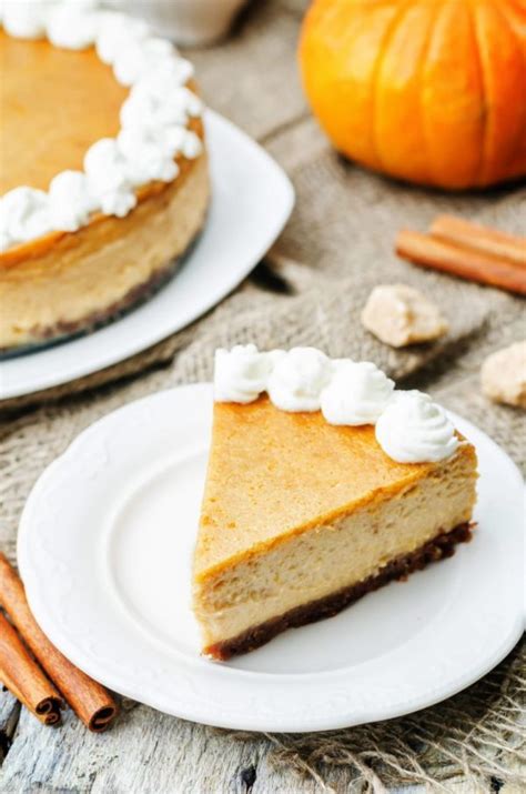 Keto Pumpkin Cheesecake ~ Better than pie and fits the Fall season