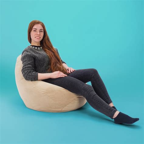 Кресло-мешок Kreslo-Puff Груша, Велюр искусственный, Размер L - купить ...