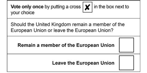 The Brexit Referendum Question Was Flawed In Its Design Lse Brexit