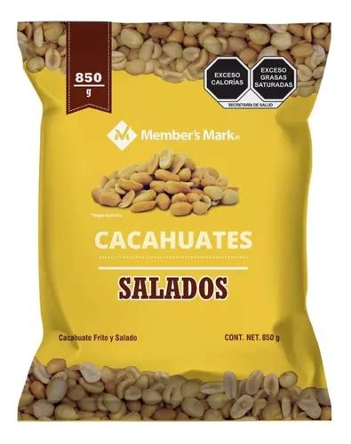 Cacahuates Salados Member S Mark De Grs Mercadolibre