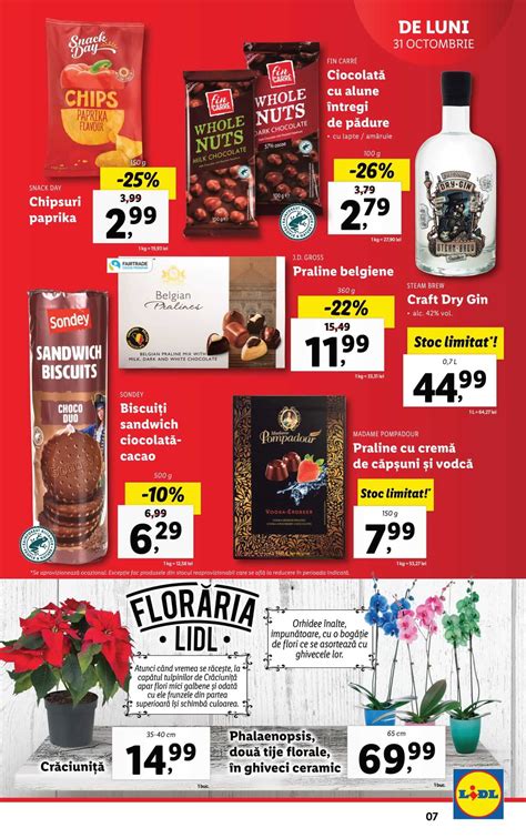 Oferte Lidl De Luni Octombrie Promotii Lidl Reduceri Online