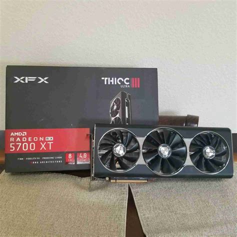 XFX Thicc III Ultra AMD Radeon RX 5700 XT 8GB GDDR UMOJAAA