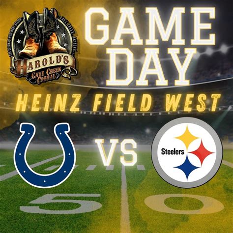 colts vs steelers - Harold's Cave Creek Corral