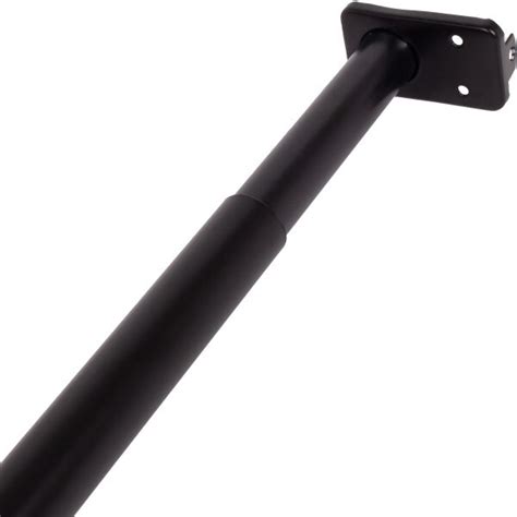 18" - 30" Adjustable Closet Pole - Matte Black