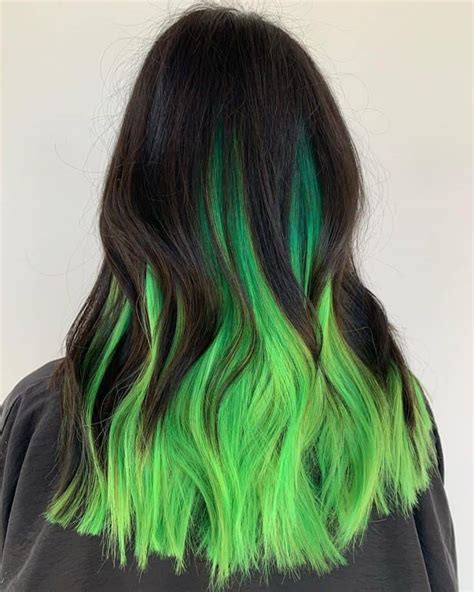 17 Green Hair Color Ideas Youll Be Green With Envy In 2023