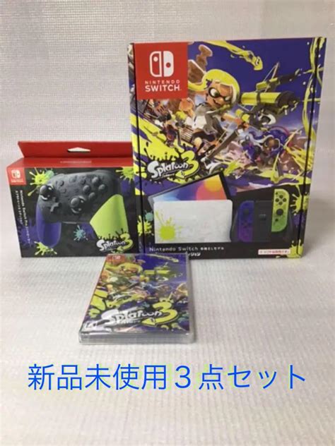 Nintendo Switch スプラトゥーン3セット 購入品につきお値下げ 独特な店 スプラトゥーン3セット 家庭用ゲーム機本体 Dgb