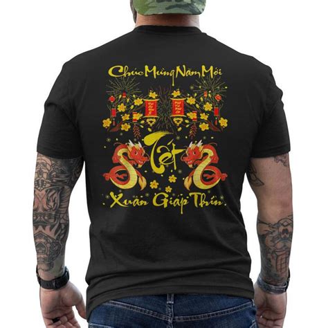 Chuc Mung Nam Moi Tet Vietnamese Lunar New Year Dragon Men S T