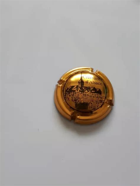 CAPSULE DE CRÉMANT d Alsace EUR 0 50 PicClick FR