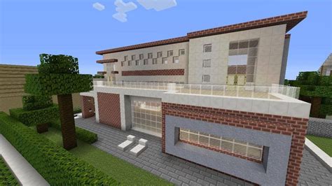 Minecraft Gaming Xbox Xbox360 Pc House Home Creative Mode Mojang Barn Modern House Bungalow