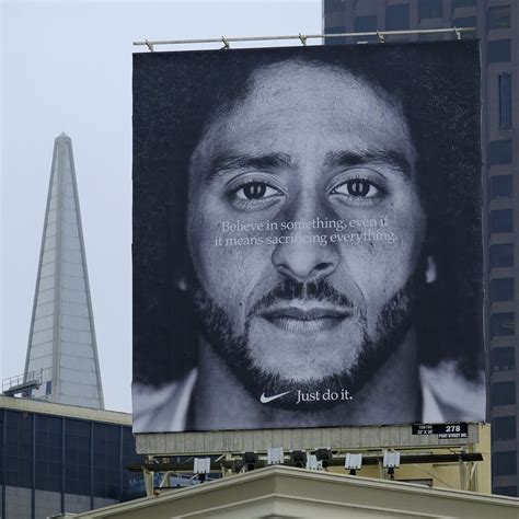 Colin Kaepernick Nike Poster