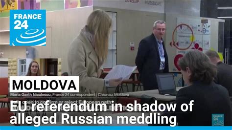 Moldovans Vote For President Eu Path Amid Claims Of Russian Meddling