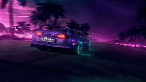 Neonnight Toyota Supra Toyota Supra Mk Hd Wallpaper Pxfuel