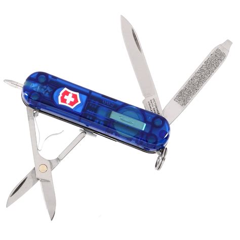 Victorinox Taschenmesser Signature Lite Blau Transparent Inkl