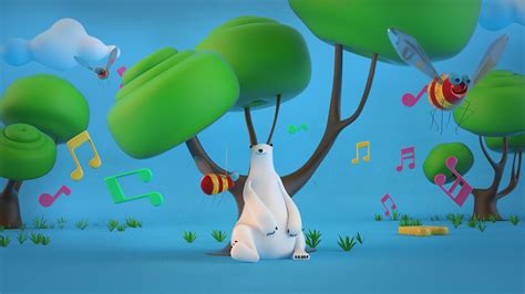 the White Bear on Behance