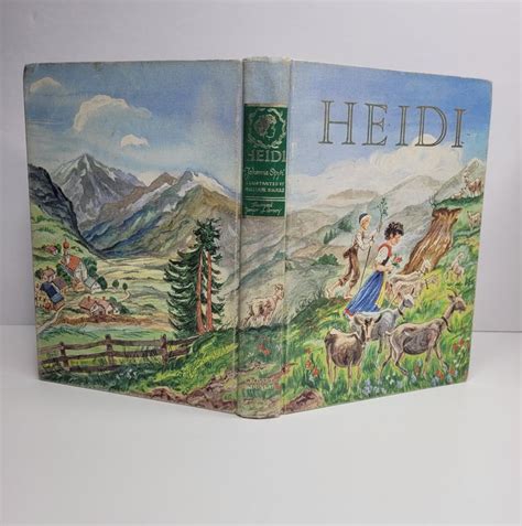 heidi  johanna spyri illustrated  william sharp  childs story