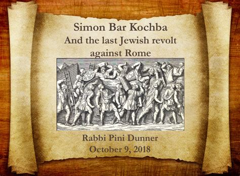 SIMON BAR KOKHBA & THE FINAL JEWISH REVOLT AGAINST ROME (PODCAST ...