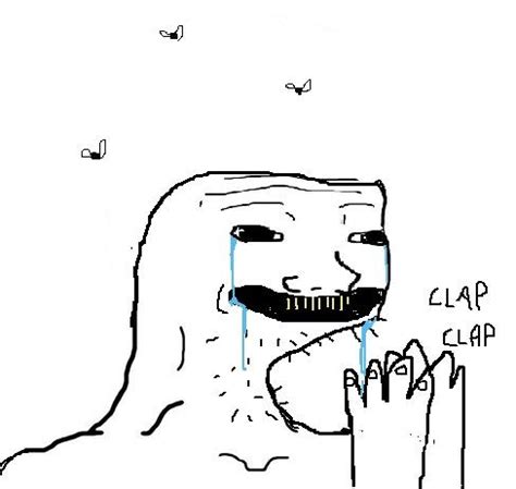 Clapping brainlet Blank Template - Imgflip