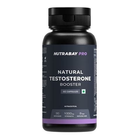 Nutrabay Pro Natural Testosterone Booster | Natural Testosterone ...