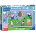 Ravensburger Peppa Pig 24 Piece Giant Floor Jigsaw Puzzle Bright Star