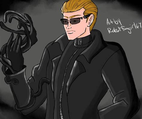 Resident Evil Albert Wesker Fanart — Dead By Daylight