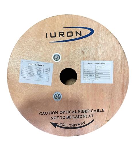 CABLE DROP FIBRA OPTICA IURON 1 FIBRA G652D SM GJYXCH 1 0MM 2KM