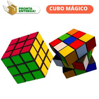 Cubo M Gico Cl Ssico Toys Brinquedo X Shopee Brasil