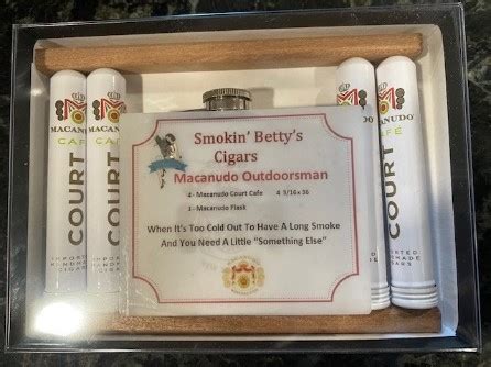 Macanudo Outdoorsman Gift Set For The Cigar Lover In Your Life