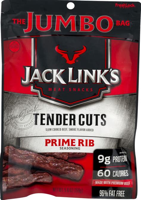 Jack Link S Meat Snacks Tender Cuts Prime Rib Jack Link S 17082878632