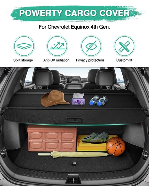 Powerty Cargo Cover For 2025 2026 Chevy Chevrolet