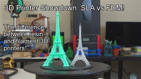 3d Printers Are Resin Or Filament Printers Better Sla Vs Fdm Youtube