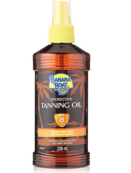 Banana Boat Tanning Oil Spray Spf8 236 Ml Ecommerce Store