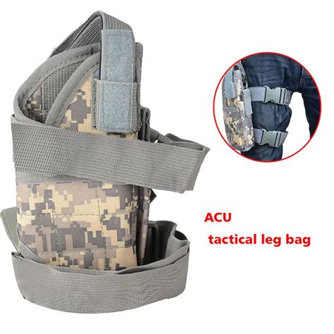 Us Pistolen Army Acu Nylon Holsters Molle Drop Leg Holsters With Tactical Pouches Multicam Color