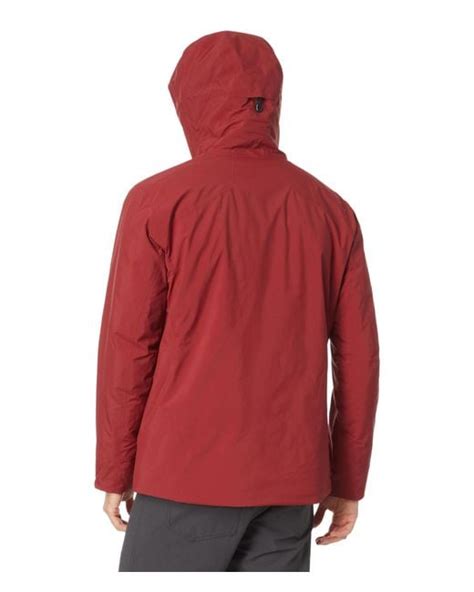 Arc Teryx Ralle Insulated Jacket In Red For Men Lyst