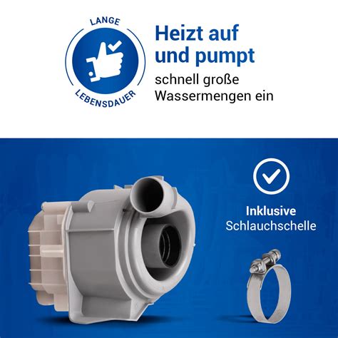 Heizpumpe Bosch Siemens Neff Bs Aa Pumpe F R