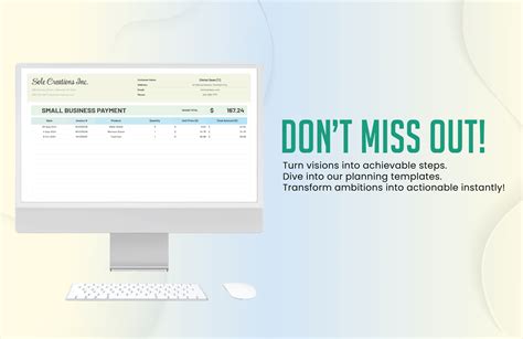 Small Business Payment Template in Excel, Google Sheets - Download | Template.net