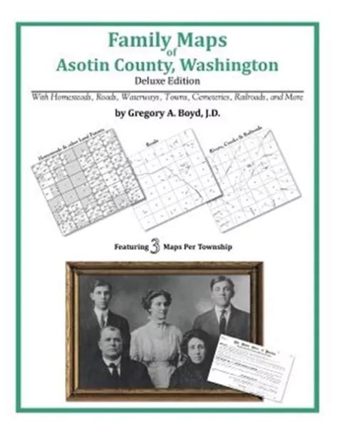 CARTES FAMILIALES DU comté d Asotin Washington par Boyd J D Gregory