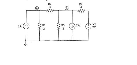 Solved Create A Spice Netlist For The Following Circuit Write Down