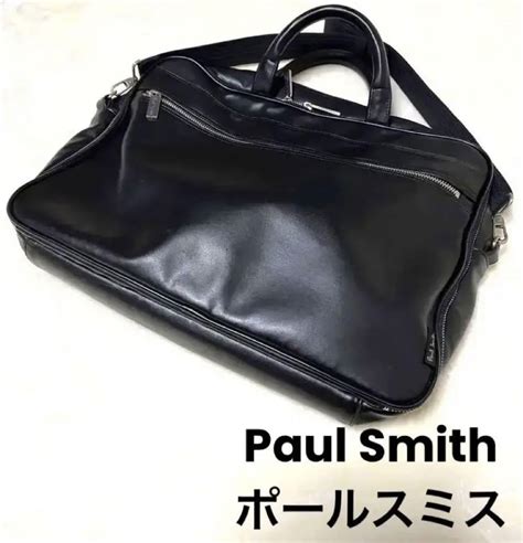 Paul Smith ポールスミス ビジネスバッグ レザー ブリーフケース メルカリ