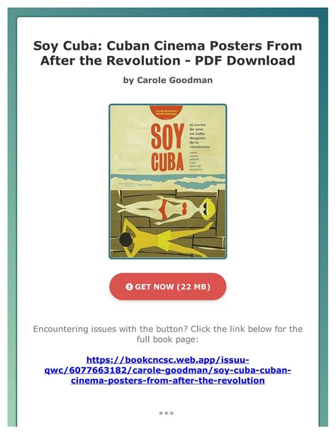 Ebook Soy Cuba: Cuban Cinema Posters From After the Revolution by